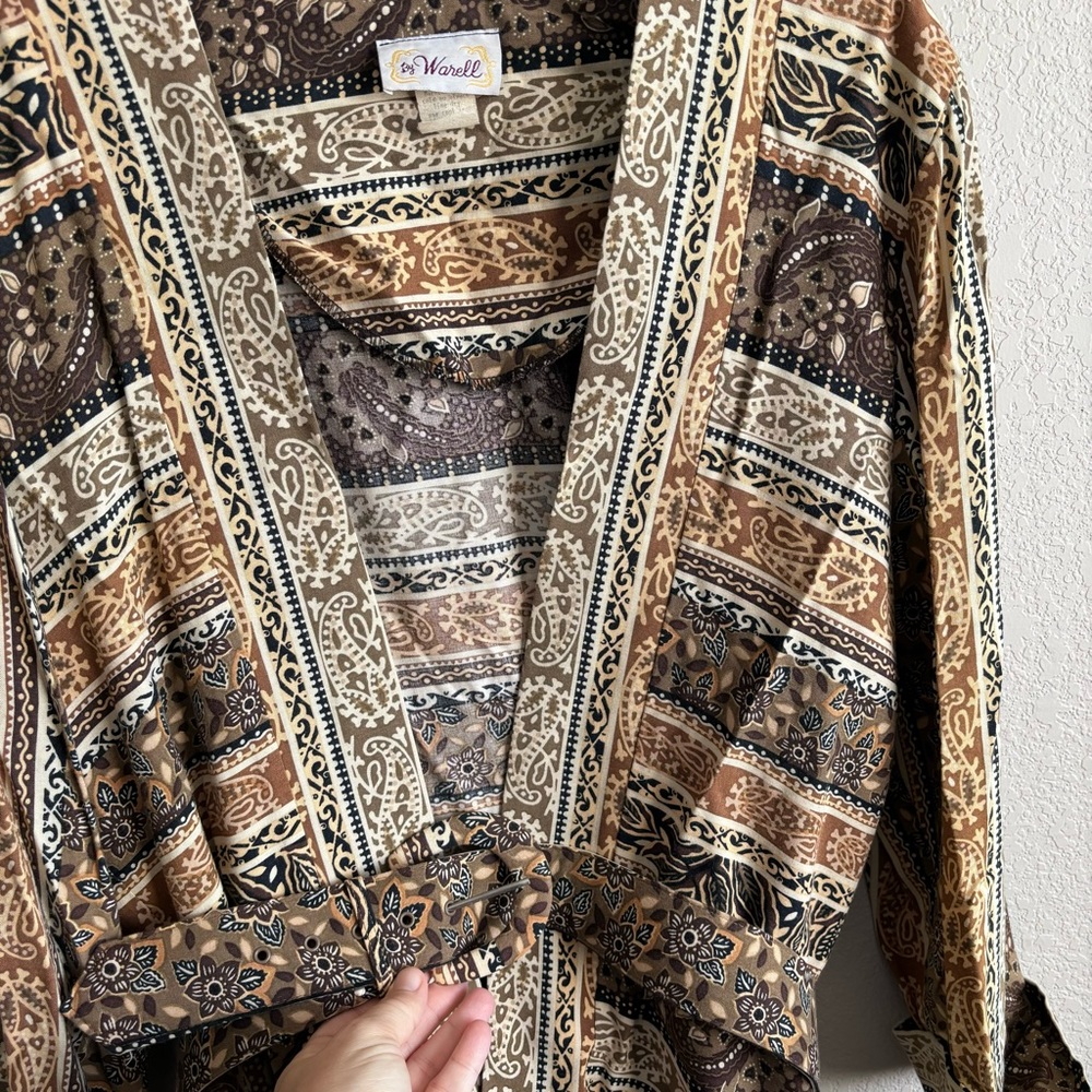 Vintage Paisley Blazer